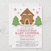 Kerst-Baby shower voor ontbijtontbijt Kaart (Voorkant)