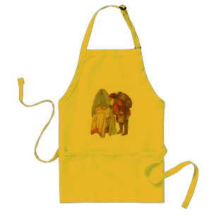 Kerst Baby Sint Claus Vintage Standaard Schort