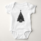 Kerst Baby T-shirt (Voorkant)