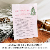 Kerst Baby tradities rond de wereld spel Kaart