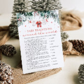 Kerst Baby tradities rond de wereld spel Kaart