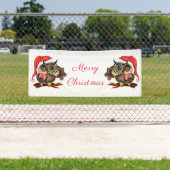 Kerst Baby Uil met Gift Banner (Insitu)