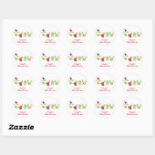 Kerst Baby Wasserijlijn Stickers (Vel)