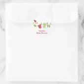 Kerst Baby Wasserijlijn Stickers (Tas)