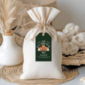 Kerst Baby zwangerschapsaankondiging Cadeaulabel