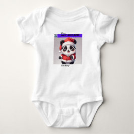 Kerst babykleding schrijfbaar romper