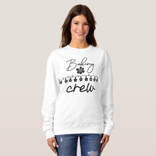 Kerst Back Crew Trui (Voorkant volledig)