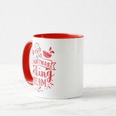 Kerst Backteam Schattig Rood Vakantie Mok (Voorkant links)