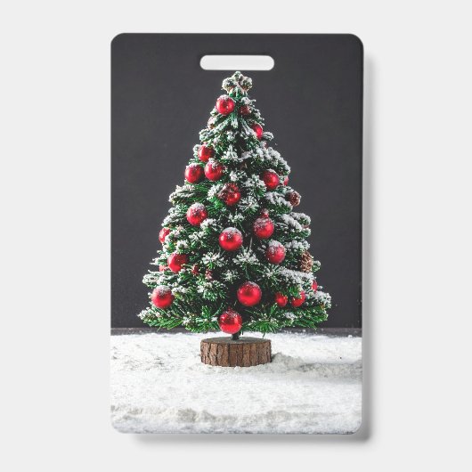 kerst badge (Voorzijde)