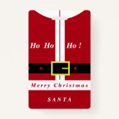 Kerst Badge Jouw naam Sinterklaas Cadeau (Achterkant)