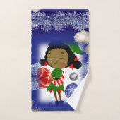 Kerst badhanddoek sets, Elf Bad Handdoek (Handdoek)