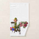 Kerst badhanddoek sets, Elf Bad Handdoek (Handdoek)