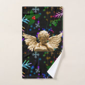 Kerst badhanddoek sets, Kerst engel Bad Handdoek (Handdoek)