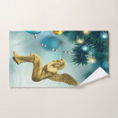 Kerst badhanddoek sets, Kerst engel Bad Handdoek (Handdoek)