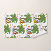 Kerst badhanddoek sets, kerstman strandfeest bad handdoek (Handdoek)