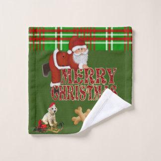 Kerst badhanddoek sets, Sinterklaas Bad Handdoek