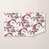 Kerst badhanddoek sets, Sneeuwman Bad Handdoek (Handdoek)