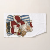 Kerst badhanddoek sets, vintage bad handdoek (Handdoek)
