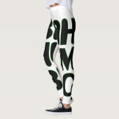 Kerst Bah Humbug Sweatshirt-Xmas Humbug Santa Leggings (Links)