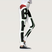 Kerst Bah Humbug Sweatshirt-Xmas Humbug Santa Leggings (Rechts)