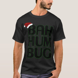 Kerst Bah Humbug Sweatshirt-Xmas Humbug Santa T-shirt