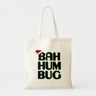Kerst Bah Humbug Sweatshirt-Xmas Humbug Santa Tote Bag