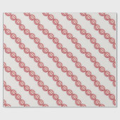 Kerst Bakken Bal slinger ontwerp Cadeaupapier (Vlak)