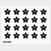 Kerst bakken Crew Taster Vakantie Fun Bake Gift Ster Sticker (Vel)