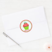 Kerst bakken Cupcake Treats Stickers (Envelop)