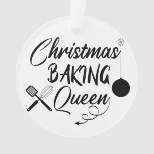 Kerst bakken Koningin Keuken Liefhebber Baker Ornament