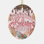 Kerst bakken Queen ornament (Rechts)