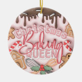Kerst bakken Queen ornament (Voorkant)