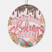 Kerst bakken Queen ornament (Links)