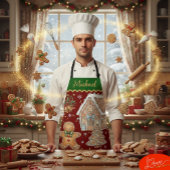 Kerst Bakken Schort, Huis, Gingerbread Man Schort