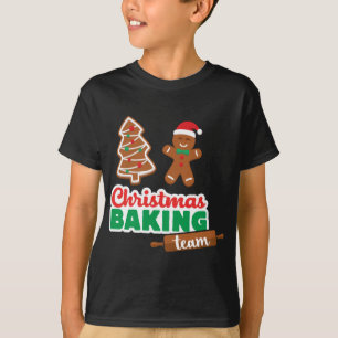 Kerst bakken Team Vrolijk Grappig Xmas Cookies Mat T-shirt