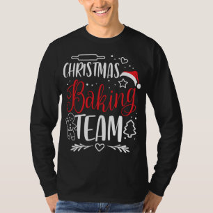Kerst bakken Team - Xmas Cookie Crew Gingerbre T-shirt