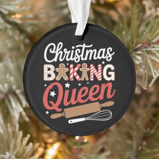 Kerst Bakkoningin Peperkoek Rollen Xmas Ornament (Boom)