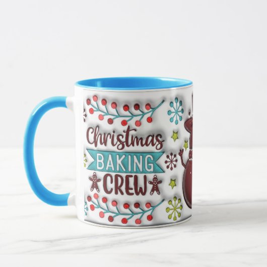 Kerst Bakploeg Mok (Links)
