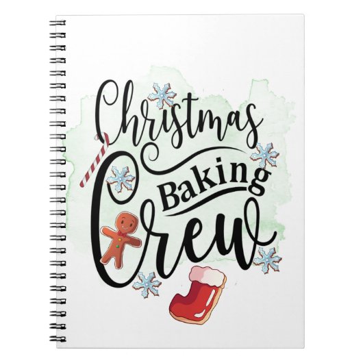 Kerst Bakploeg Notitieboek (Voorkant)