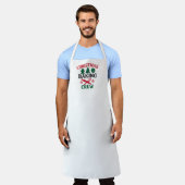 Kerst Bakploeg Papa Schort (Gedragen)