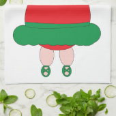 Kerst Ballet Varken Keuken Handdoek (Gevouwen)