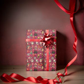 Kerst  Bash Holiday Super Cadeaupapier