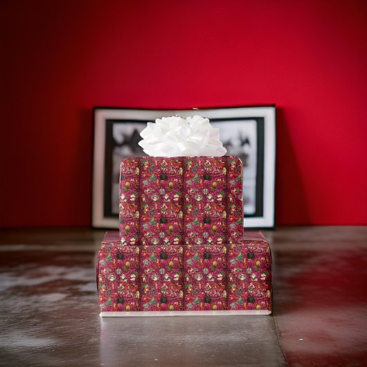 Kerst  Bash Holiday Super Cadeaupapier