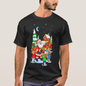 KERST BASIS DONKERE T-SHIRT (Voorkant)