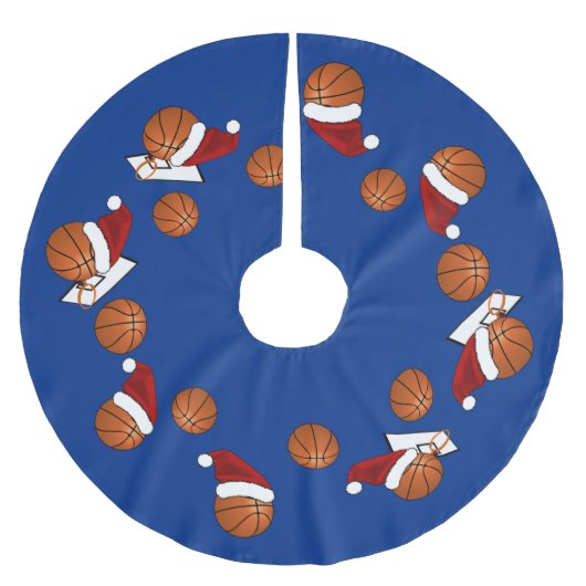 Kerst basketballen kerstboom rok (Voorkant)