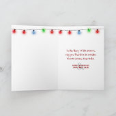 Kerst Basset Hound in Hondenhok Feestdagen Kaart (Binnen)