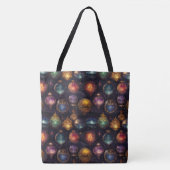 Kerst Baubles Canvas tas (Voorkant)