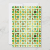 Kerst Baubles Ornament Exchange Party Uitnodigen Kaart (Achterkant)