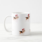 Kerst Beagle Mok (Links)