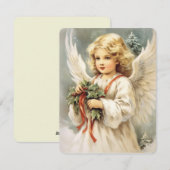 Kerst  Beauty Card Angel Feestdagenkaart (Voorkant / Achterkant)